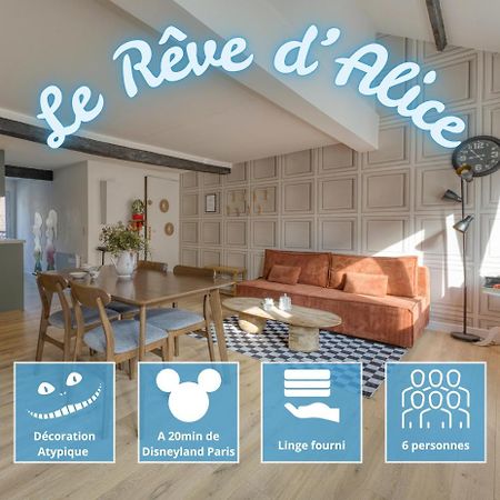Le Reve D'Alice Appartement Meaux Buitenkant foto